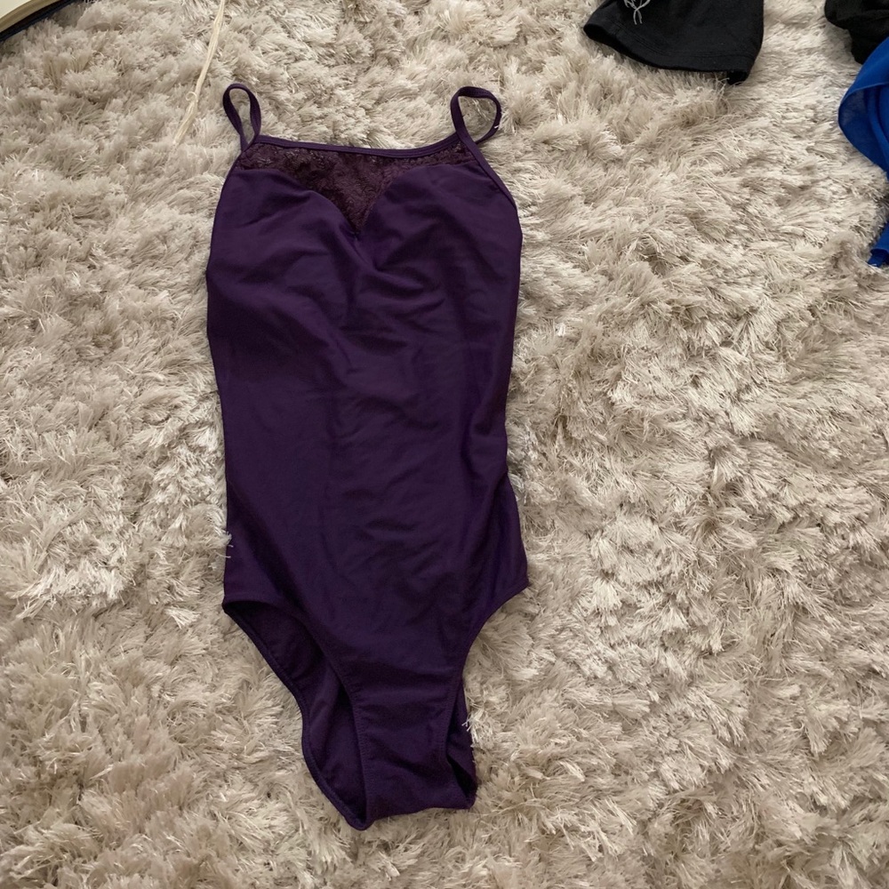 Dark purple Ballet Rosa leotard